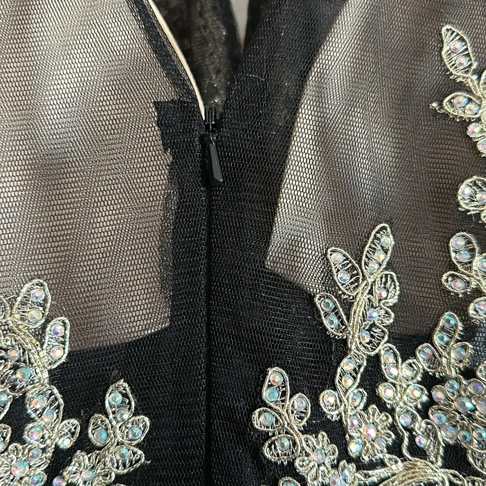 Gorgeous spring dance/prom dress short/ sequined bodice - Picture 8 of 9